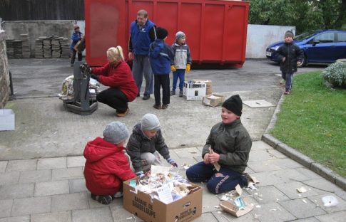 Podzimní sběr papíru 2009